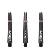 Unicorn Gripper 3 Nylon Shafts - Dart Stems - Black