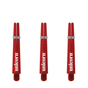 Unicorn Gripper 3 Nylon Shafts - Dart Stems - Red