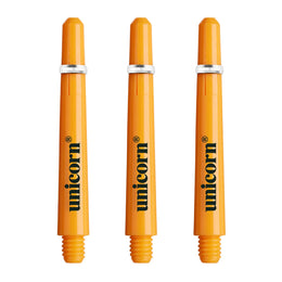 Unicorn Gripper 4 Polycarbonate Shafts - Dart Stems - Neon Orange