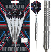 Unicorn James Wade The Machine 04 Steel Tip Darts – 90% Tungsten