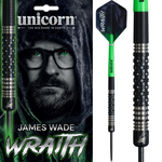 Unicorn James Wade Wraith Steel Tip Darts – 90% Tungsten