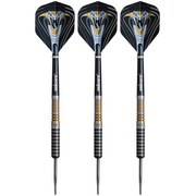 Unicorn Jeffrey De Zwaan Phase 3 Steel Tip Darts – 90% Tungsten