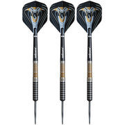 Unicorn Jeffrey De Zwaan Phase 3 Steel Tip Darts – 90% Tungsten