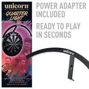 Unicorn Solar Beam Dartboard LED Quarter Light System