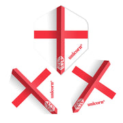Unicorn Ultrafly Plus England Flag Dart Flights