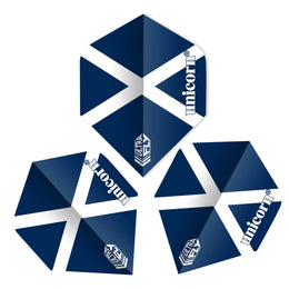 Unicorn Ultrafly Plus Scotland Flag Dart Flights