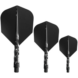 Viper Diamond Core Black Standard No2 Moulded Flights