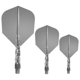 Viper Diamond Core Clear Standard No2 Moulded Flights