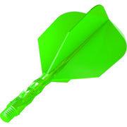 Viper Diamond Core Neon Green Standard No2 Moulded Flights