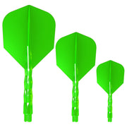 Viper Diamond Core Neon Green Standard No2 Moulded Flights