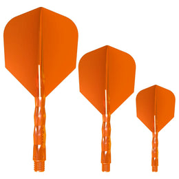 Viper Diamond Core Neon Orange Standard No2 Moulded Flights