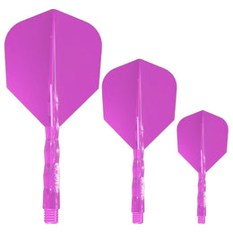 Viper Diamond Core Neon Pink Standard No2 Moulded Flights