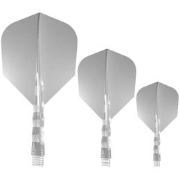 Viper Diamond Core White Standard No2 Moulded Flights