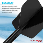 Mission Force 90 Black Gradient No6 Moulded Flights