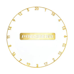 Precise 180 One Piece Number Ring - Gold