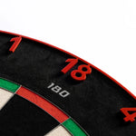 Precise 180 One Piece Number Ring - Inferno Red