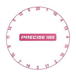 Precise 180 One Piece Number Ring - Cyber Pink