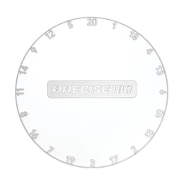 Precise 180 One Piece Number Ring - Gunmetal