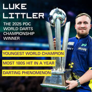 Target Luke Littler World Champion G1 SP Steel Tip Darts - 90% Tungsten