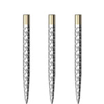 Mission Laser Plus Steel Tip Lasered Dart Points - Silver